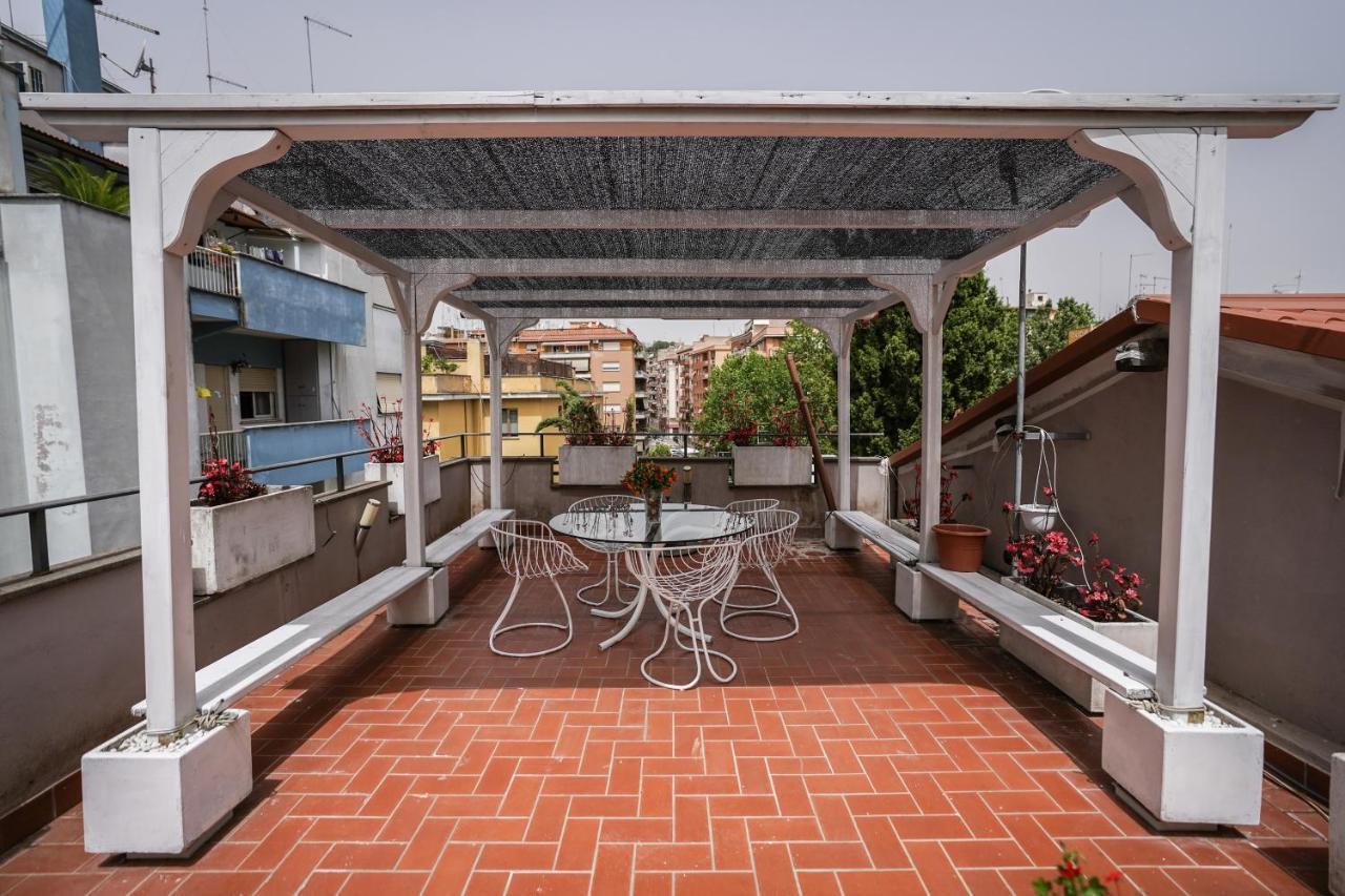 Ferienwohnung Stunning Terrace Vatican City Rom Exterior foto